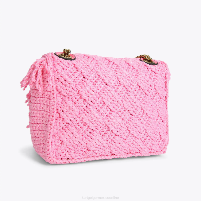Kurt Geiger londres crochet kensington BL0H44 | bolsas rosa mujer