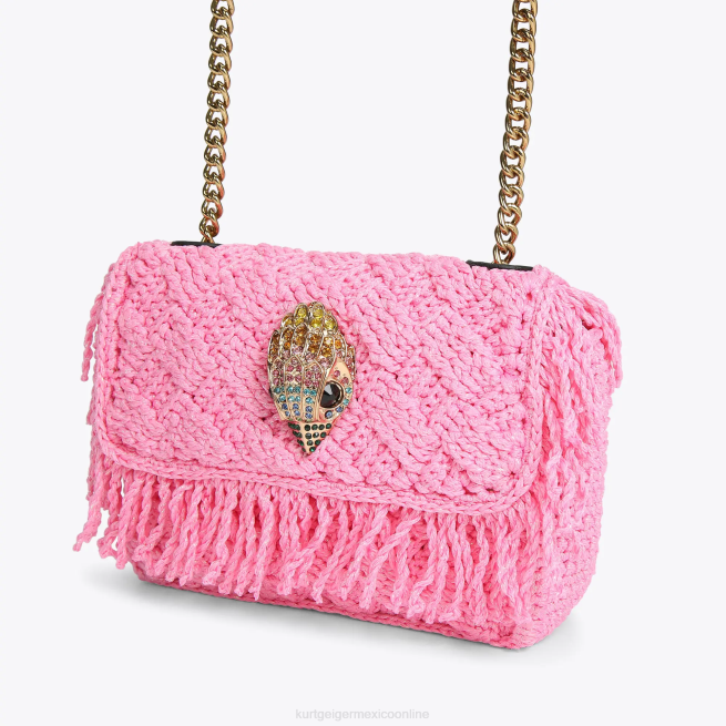 Kurt Geiger londres crochet kensington BL0H44 | bolsas rosa mujer