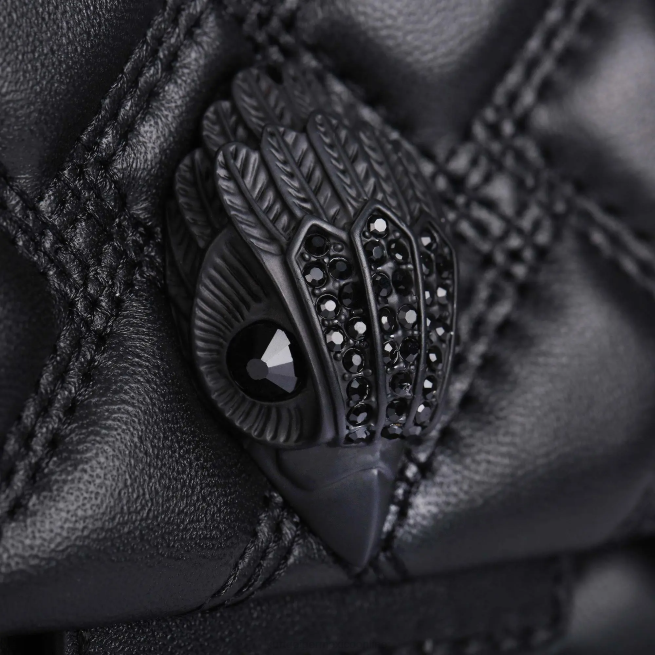 Kurt Geiger londres kensington empapado BL0H42 | bolsas negro mujer