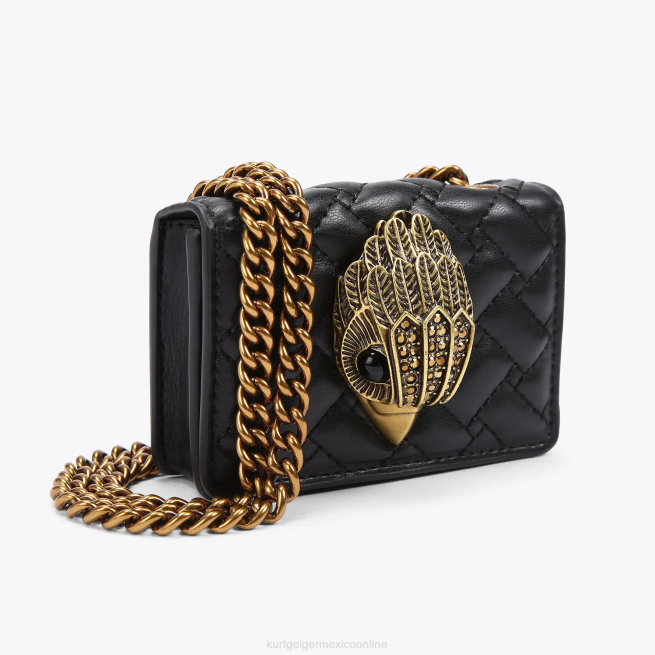 Kurt Geiger micro kensington de londres BL0H62 | bolsas negro mujer