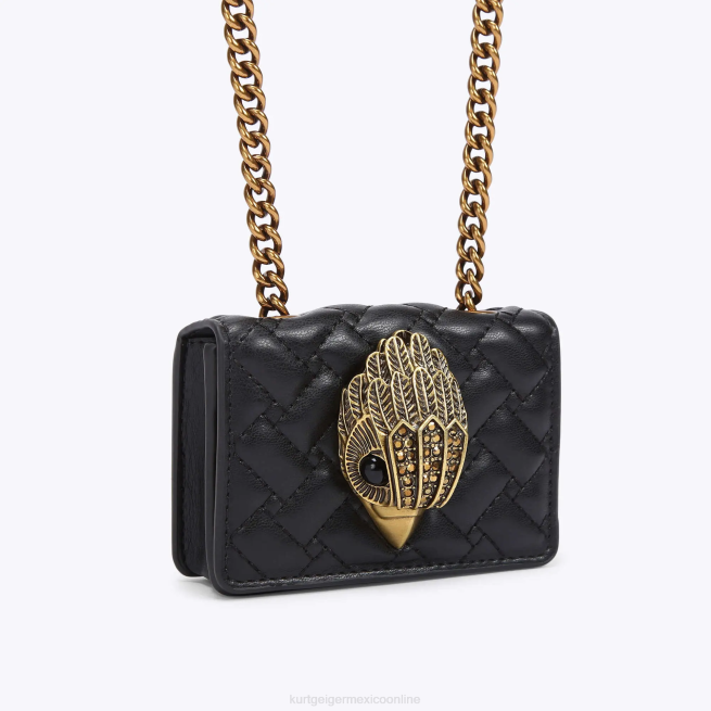 Kurt Geiger micro kensington de londres BL0H62 | bolsas negro mujer