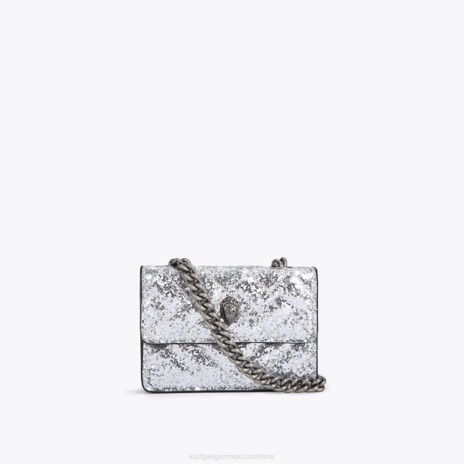 Kurt Geiger micro kensington de londres BL0H63 | bolsas plata mujer