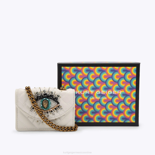 Kurt Geiger ojo micro kensington de londres BL0H54 | bolsas hueso mujer