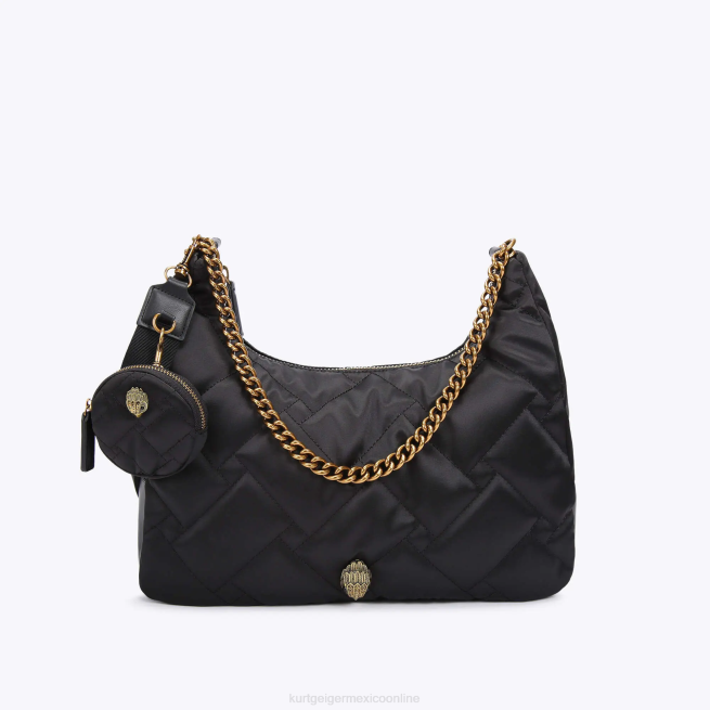 Kurt Geiger vagabundo grande reciclado londres BL0H281 | bolsas negro mujer
