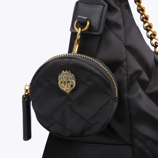 Kurt Geiger vagabundo grande reciclado londres BL0H281 | bolsas negro mujer