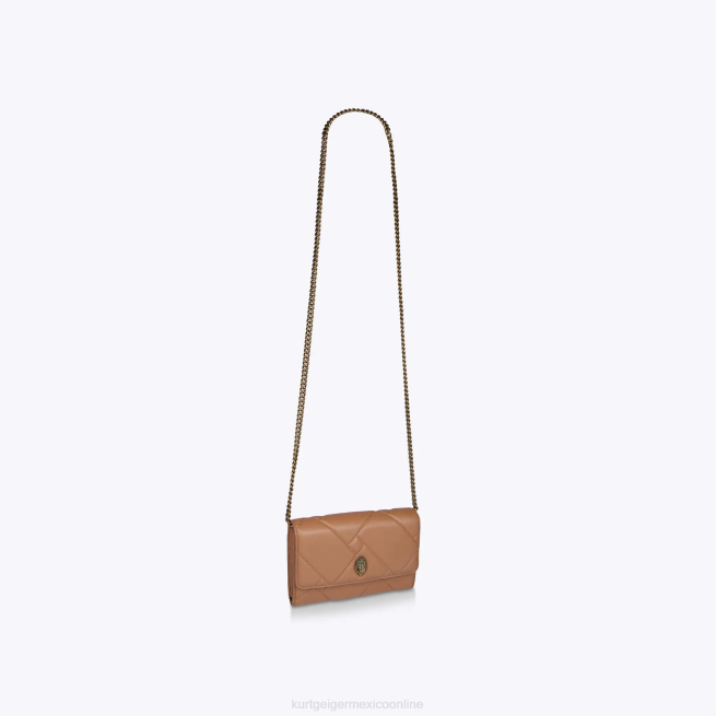 Kurt Geiger cartera colcha kensington de Londres BL0H95 | bolsas camello mujer