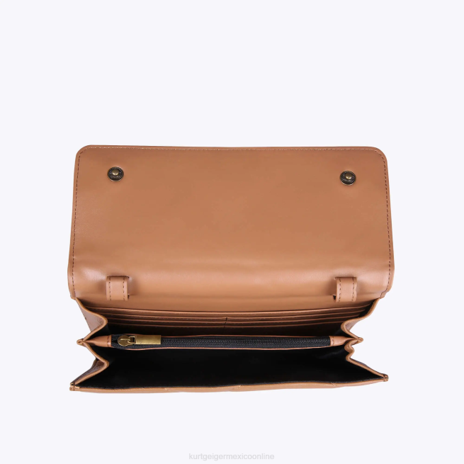 Kurt Geiger cartera colcha kensington de Londres BL0H95 | bolsas camello mujer