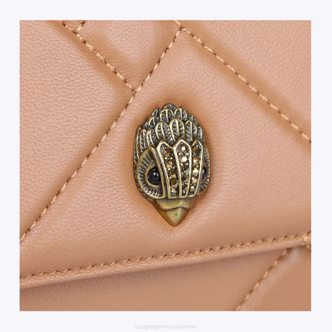 Kurt Geiger cartera colcha kensington de Londres BL0H95 | bolsas camello mujer