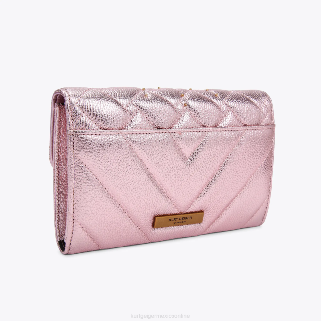 Kurt Geiger cartera london kensington cadena ojo BL0H110 | bolsas Rosa palido mujer