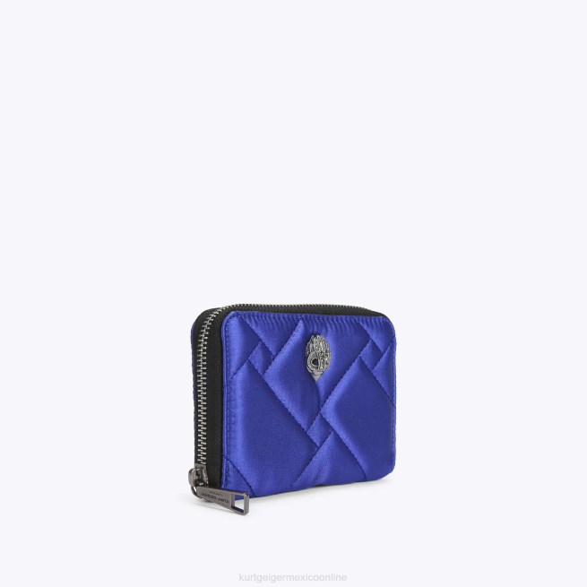 Kurt Geiger cartera pequeña con cremallera london de nailon BL0H559 | bolsas azul mujer