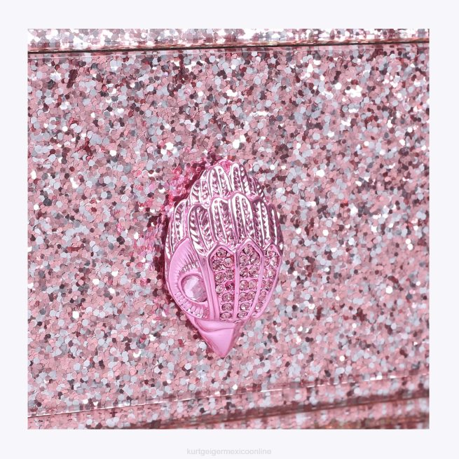 Kurt Geiger bolso de mano london party eagle empapado BL0H261 | bolsas Rosa palido mujer
