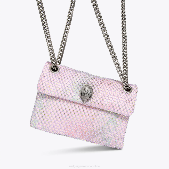 Kurt Geiger Tela de Londres mini Kensington BL0H38 | bolsas combinación de metales mujer