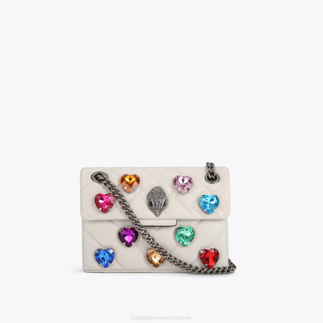 Kurt Geiger bolso london mini kensington love BL0H51 | bolsas hueso mujer
