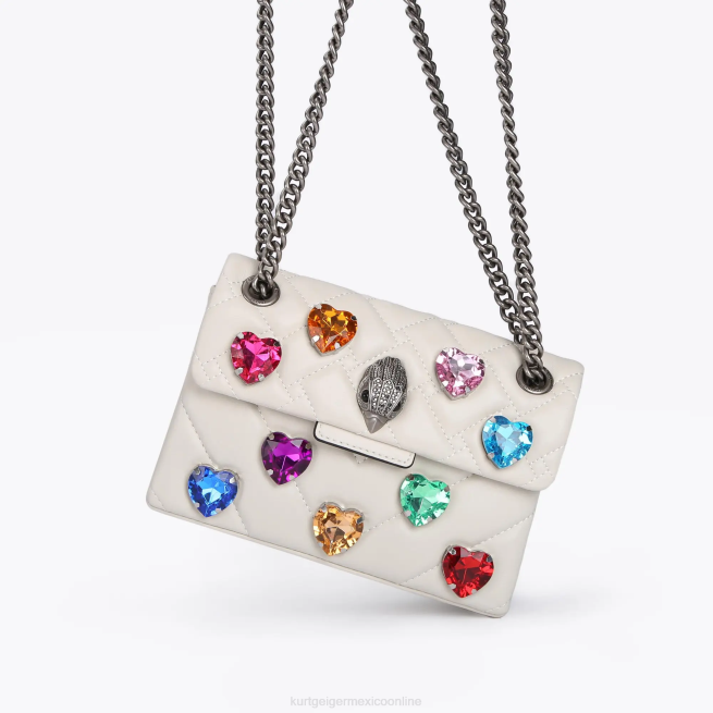 Kurt Geiger bolso london mini kensington love BL0H51 | bolsas hueso mujer