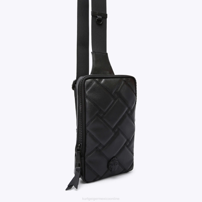 Kurt Geiger cuerpo de kensington de londres BL0H102 | bolsas negro mujer