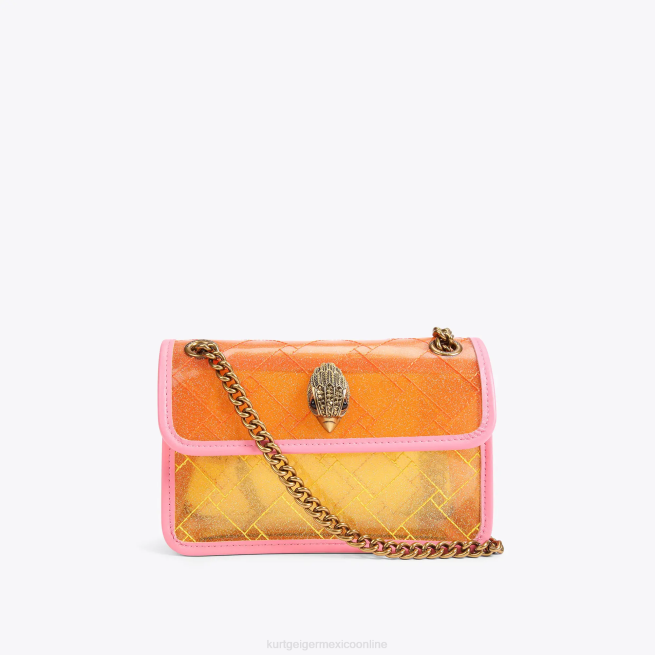 Kurt Geiger londres vinilo mini kensington BL0H91 | bolsas amarillo mujer