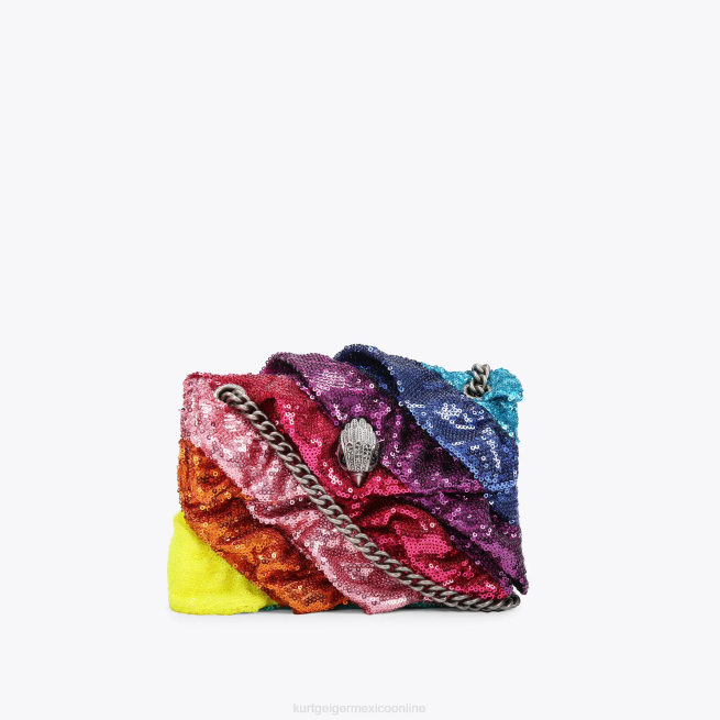 Kurt Geiger mini kensington con volantes y lentejuelas de Londres BL0H22 | bolsas multi/otro mujer