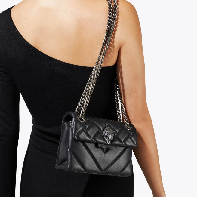 Kurt Geiger mini kensington de londres BL0H68 | bolsas negro mujer