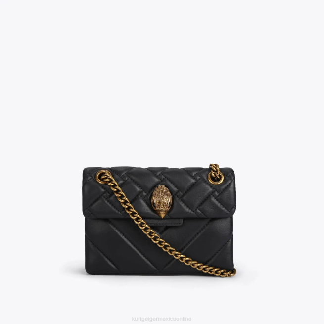 Kurt Geiger mini kensington de londres BL0H72 | bolsas combinación negra mujer