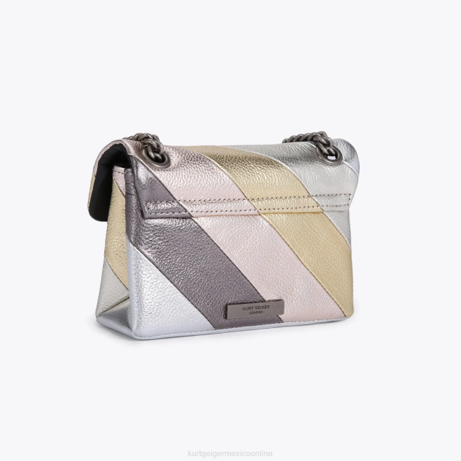 Kurt Geiger mini kensington de londres BL0H73 | bolsas combinación de metales mujer