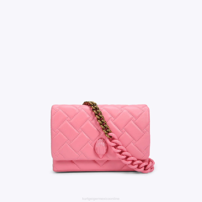 Kurt Geiger mini kensington de londres BL0H78 | bolsas rosa mujer