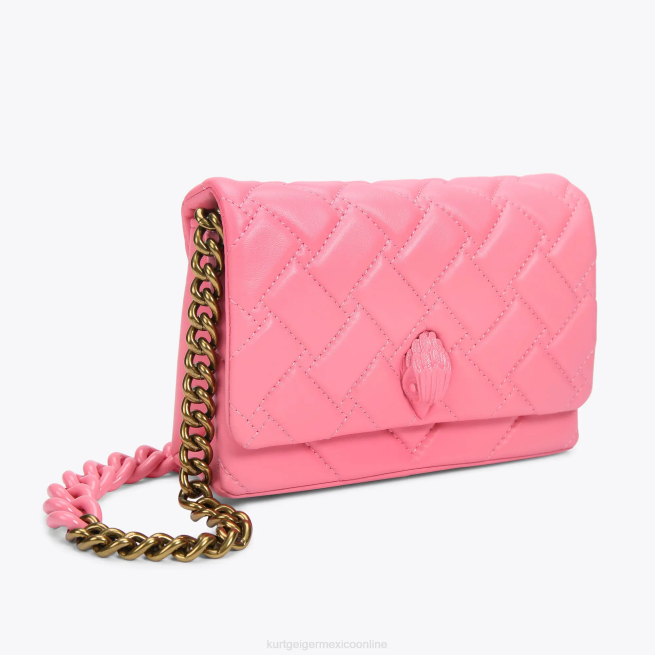 Kurt Geiger mini kensington de londres BL0H78 | bolsas rosa mujer