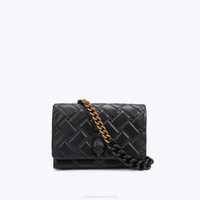 Kurt Geiger mini kensington de londres BL0H88 | bolsas combinación negra mujer