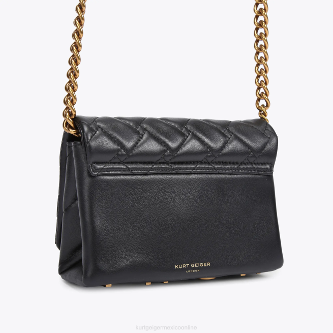 Kurt Geiger mini kensington de londres BL0H88 | bolsas combinación negra mujer