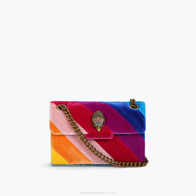 Kurt Geiger mini kensington de terciopelo londres BL0H24 | bolsas multi/otro mujer