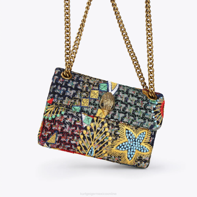Kurt Geiger mini kensington de tweed londinense BL0H28 | bolsas multi/otro mujer
