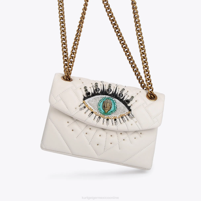 Kurt Geiger mini ojo de kensington de londres BL0H75 | bolsas hueso mujer