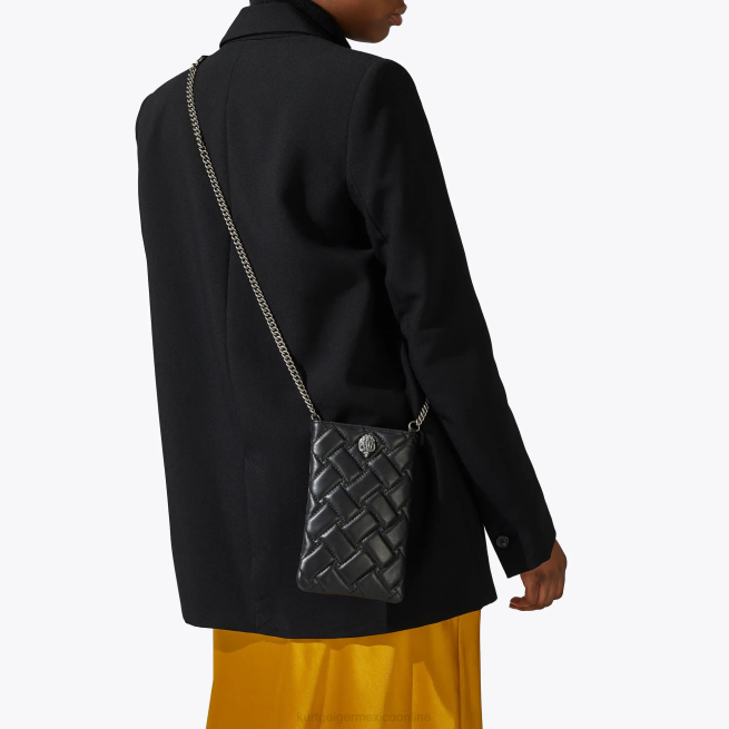 Kurt Geiger caja del teléfono londres kensington BL0H77 | bolsas negro mujer