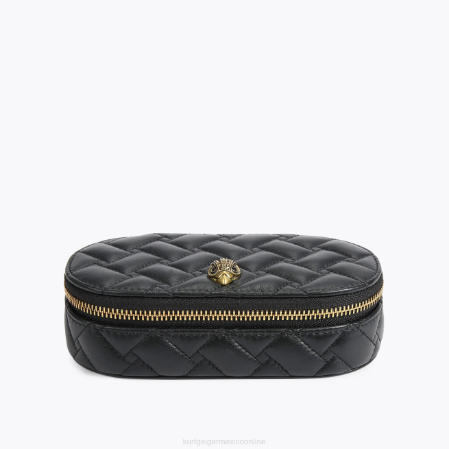 Kurt Geiger estuche de joyería kensington de londres BL0H561 | bolsas negro mujer
