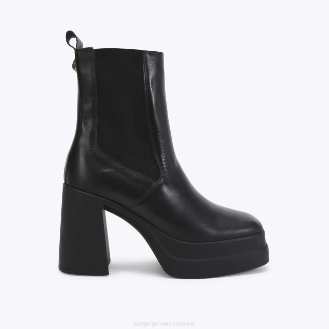 Kurt Geiger london stomp tacón chelsea BL0H661 | calzados negro mujer
