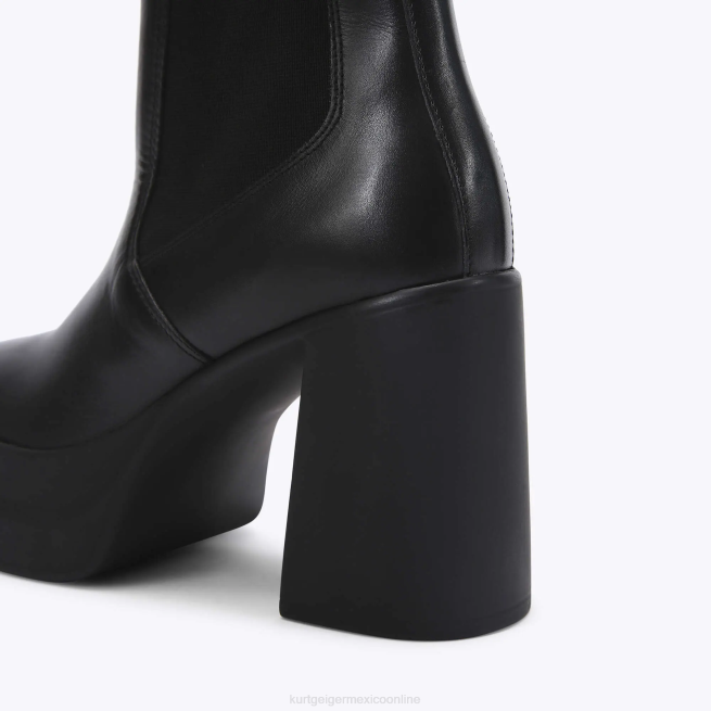 Kurt Geiger london stomp tacón chelsea BL0H661 | calzados negro mujer