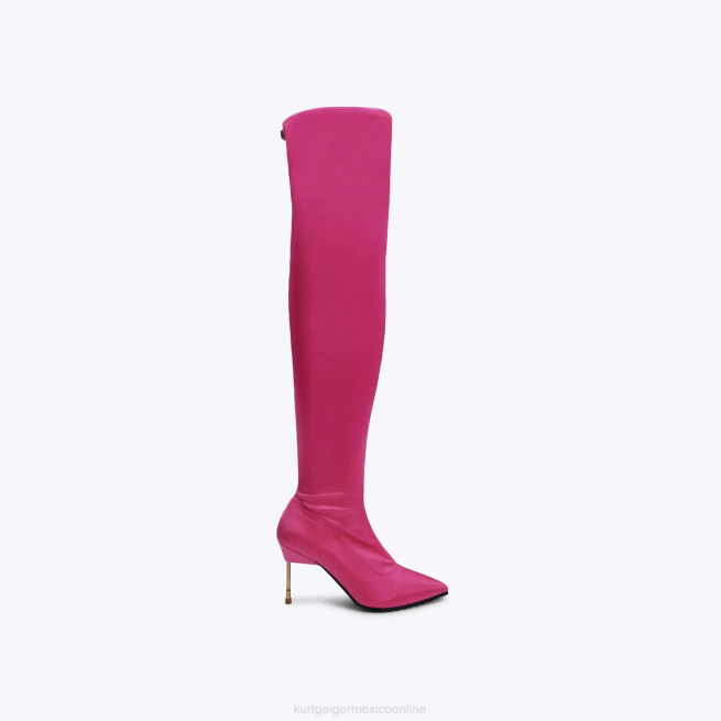 Kurt Geiger barbacana de Londres sobre la rodilla BL0H413 | calzados fucsia mujer