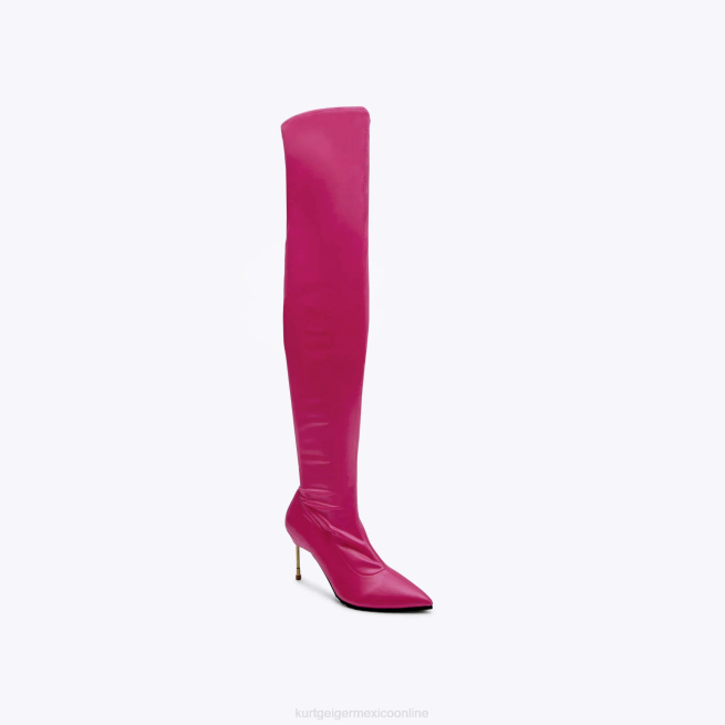 Kurt Geiger barbacana de Londres sobre la rodilla BL0H413 | calzados fucsia mujer
