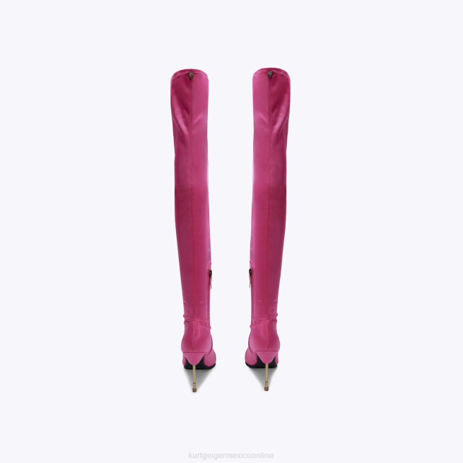 Kurt Geiger barbacana de Londres sobre la rodilla BL0H413 | calzados fucsia mujer