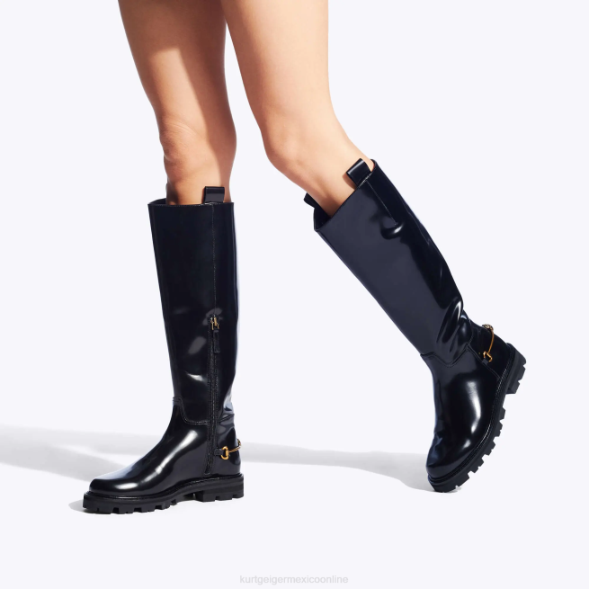 Kurt Geiger bota de montar london carnaby BL0H399 | calzados negro mujer
