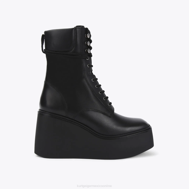 Kurt Geiger Bota señorial con cordones London BL0H662 | calzados negro mujer