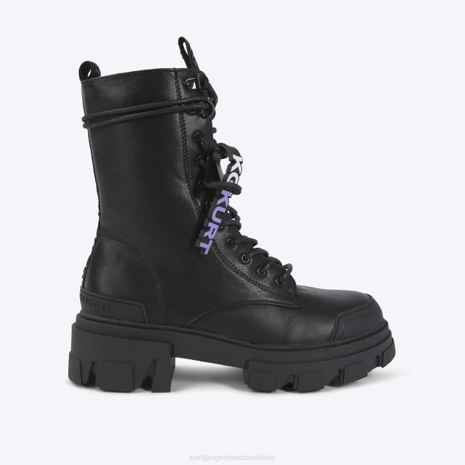Kurt Geiger londres trekker con cordones BL0H457 | calzados negro mujer