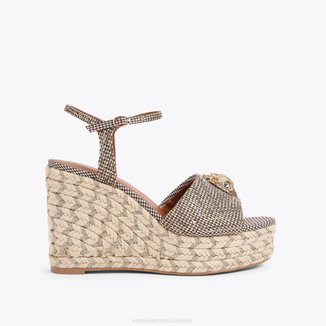 Kurt Geiger alpargata london kensington 105 BL0H435 | calzados beige mujer
