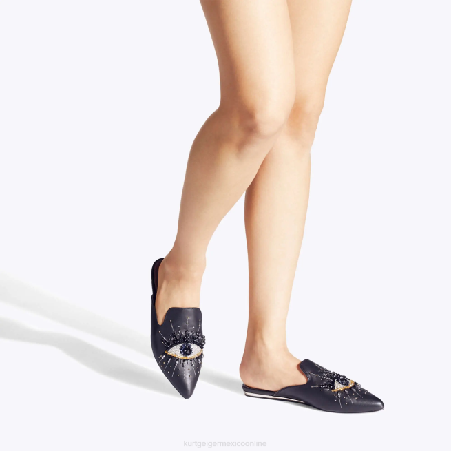Kurt Geiger Ojo de oliva de Londres BL0H360 | calzados negro mujer