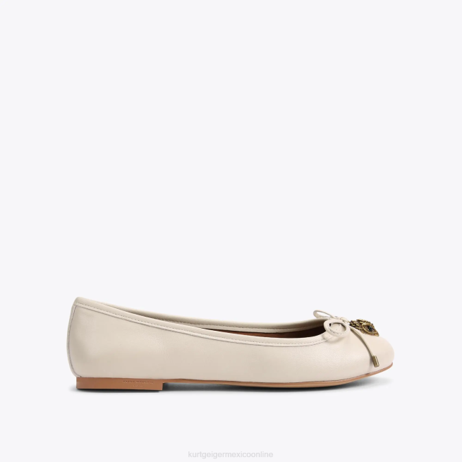 Kurt Geiger bailarina águila de londres BL0H354 | calzados hueso mujer