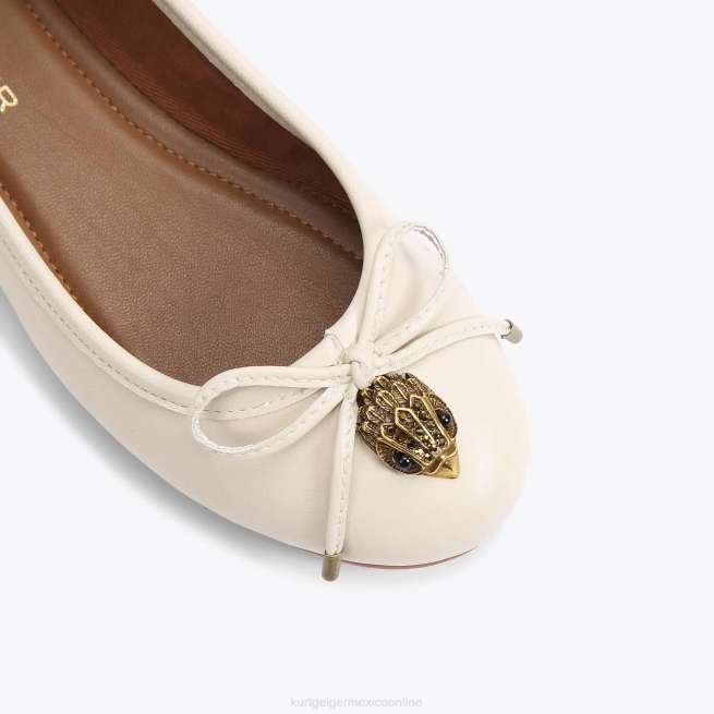 Kurt Geiger bailarina águila de londres BL0H354 | calzados hueso mujer