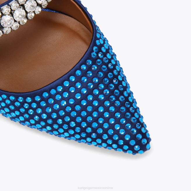 Kurt Geiger cristales principescos de londres BL0H684 | calzados azul oscuro mujer