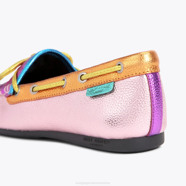 Kurt Geiger mocasín águila londinense BL0H218 | calzados combinación rosa mujer