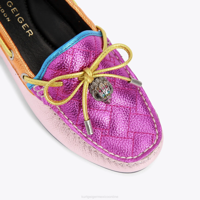 Kurt Geiger mocasín águila londinense BL0H218 | calzados combinación rosa mujer