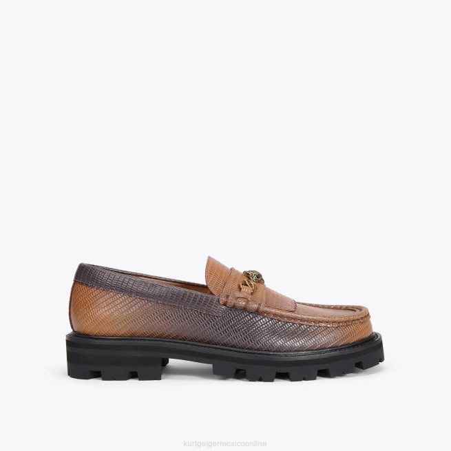 Kurt Geiger mocasines gruesos london carnaby BL0H394 | calzados marrón medio mujer