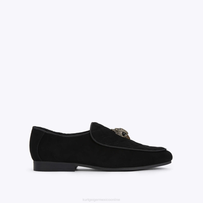 Kurt Geiger mocasines london holly eagle BL0H357 | calzados negro mujer